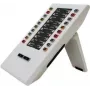 IP telefonas Auerswald COMfortel D‑XT20i baltas — stalinis ragelis, spalva: balta