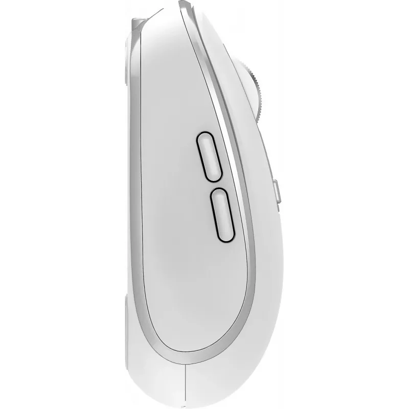 DUAL WiFi+Bluetooth belaidė pelė, įkraunama baterija, 5 mygtukai