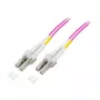 komutacinis kabelis LWL Duplex OM4 (Multimode, 50/125) LC/LC, 10m, Good Connections® (LW-810LC4)