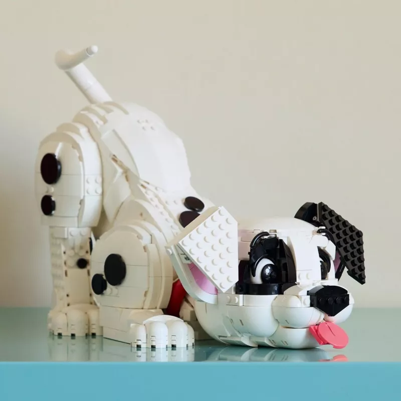 LEGO Disney 43269 101 dalmatinų šuniuko kolekcinis konstravimo rinkinys — 1722 detalės, 220 mm aukštis, nuo 18 metų
