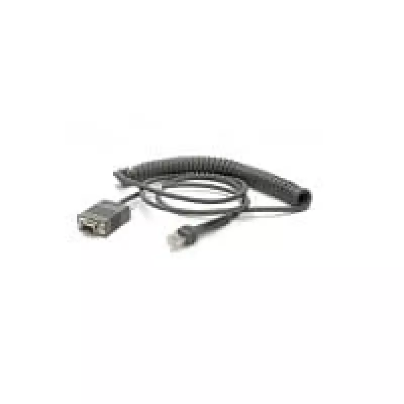 Zebra CBA-RF2-C09ZAR serijinis laidas juodas 2,8 m RS232 DB9