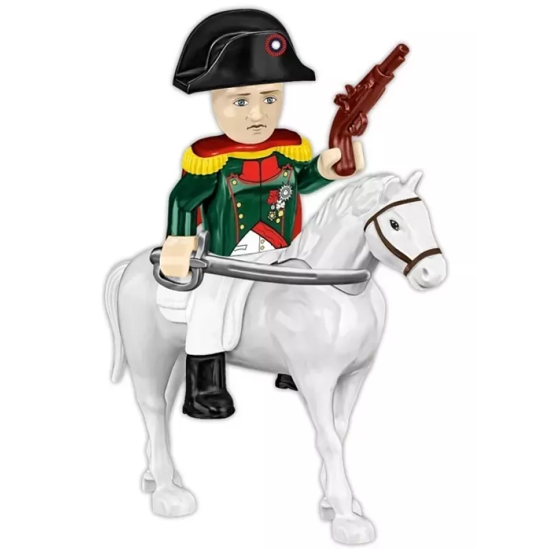 Konstruktorius Cobi Napoleono Maskvos mūšis 145 dalių modelio rinkinys istorinė diorama