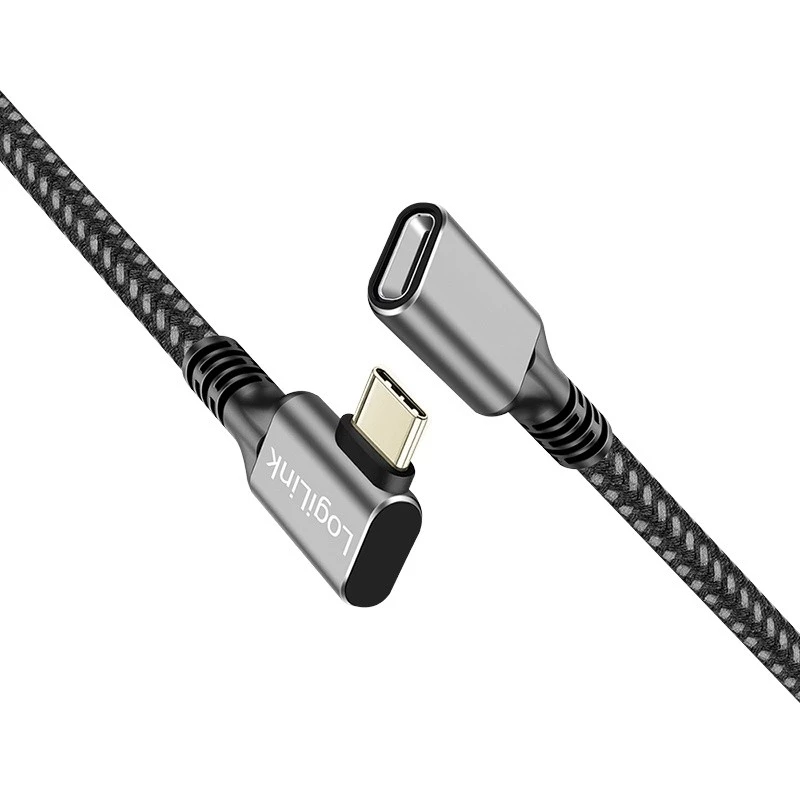 USB3.2 Gen2 Type-C į USB-C/F, PD, 1m