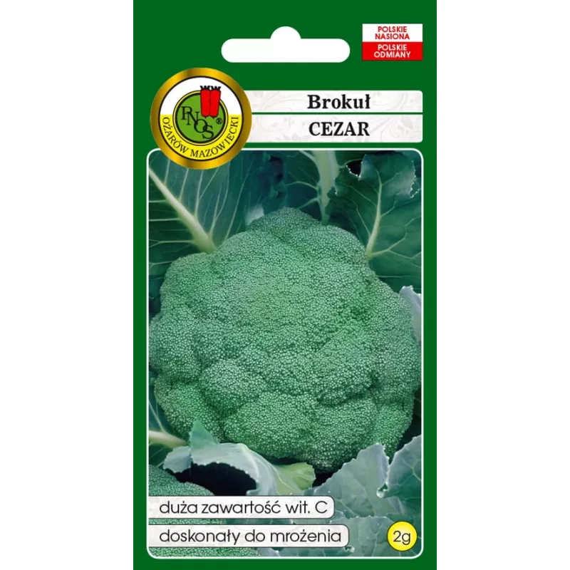 Sėklos — Apte Broccoli 'Cezar' | Daržovių sėklų pakuotė 2 g