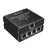 Ethernet mini jungiklis QOLTEC 52293 1x4 RJ45, 1 įėjimo 4 išėjimų nevaldomas tinklo skirstytuvas