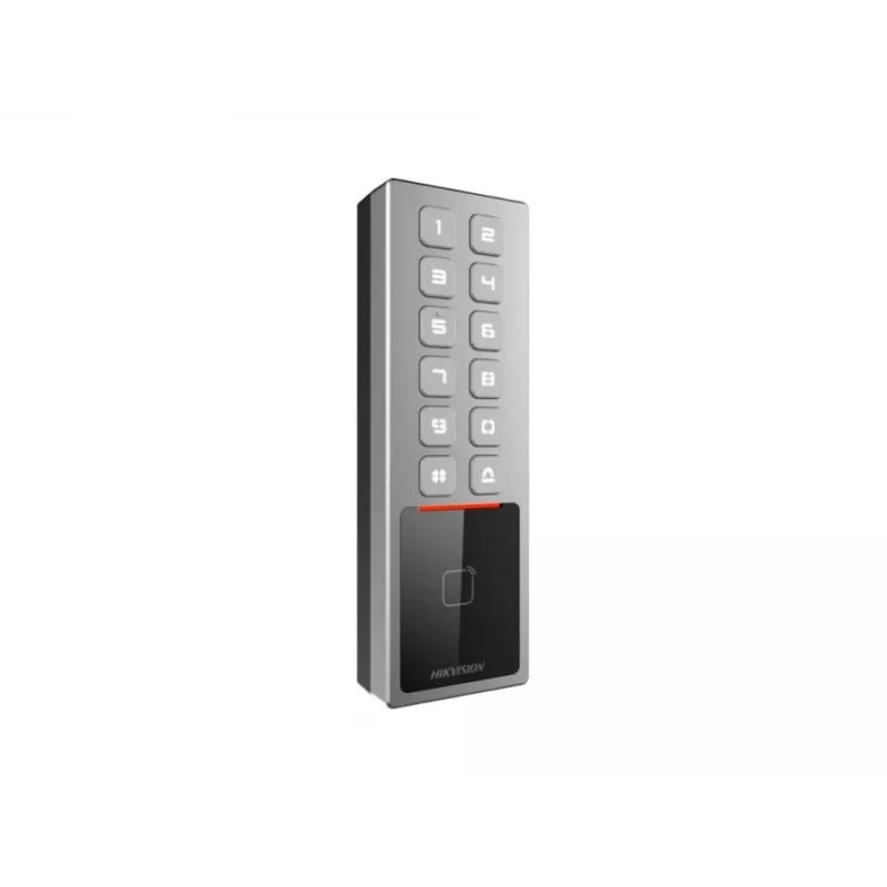 Prieigos kontrolės skaitytuvas Hikvision DS-K1T805MBWX Basic Pilka 12V 1A