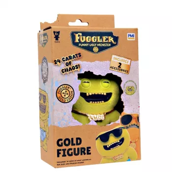 Veiksmo figūrėlė p.m.i kids world FUGGLER S3 GOLD EDITION - Gold Figure Ver.D