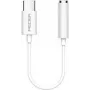 PEDEA USB-C prie 3,5 mm ausinių lizdo adapteris, baltas