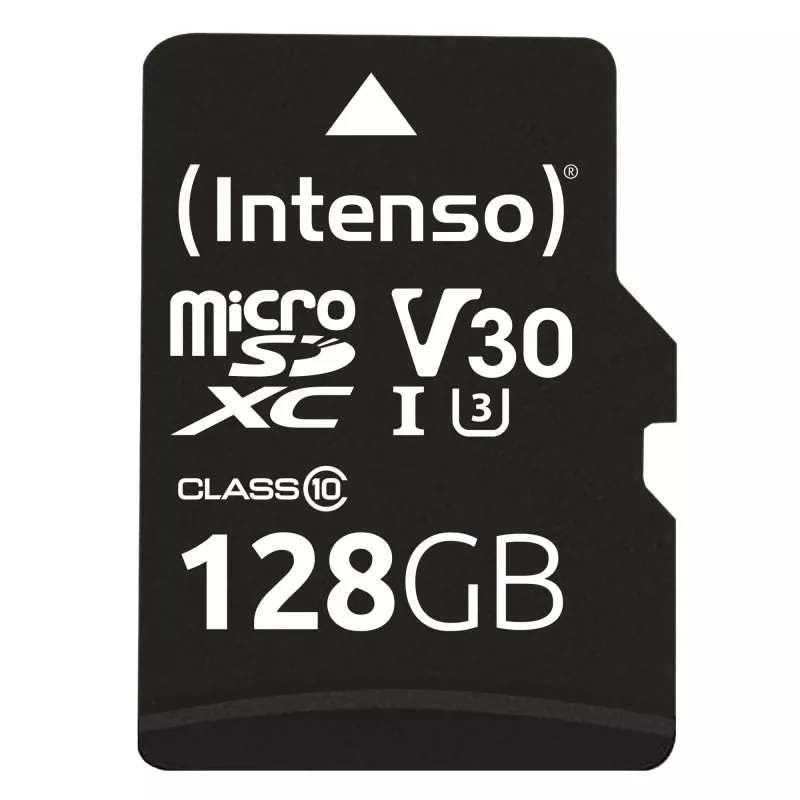 ATMINTIES KORTELĖ MICRO SDXC 128 GB C10/SU ADAPTERIU 3433491 INTENSO