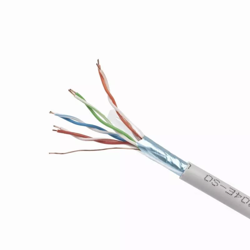 Gembird CAT5e FTP 100m tinklo kabelis, pilkas F/UTP (FTP)