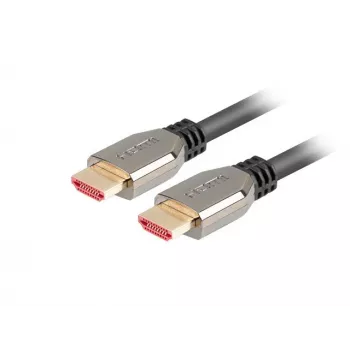 Lanberg CA-HDMI-30CU-0010-BK laidas HDMI 1m HDMI A tipo (standartinis) 8K 60Hz