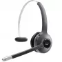 Headset Cisco 561 — belaidis vienos ausies antausinis DECT ausinių komplektas su baze, 50–18 000 Hz, 100 m veikimo atstumas, 74,5 g, anglies pilkumo