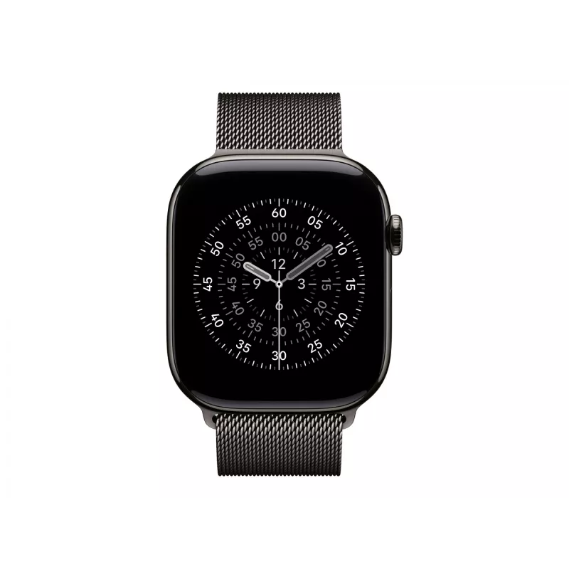 „Apple MGJ64ZM/A“ išmaniosios nešiojamosios įrangos dirželis, skalūno spalvos nerūdijantis plienas, 46 mm