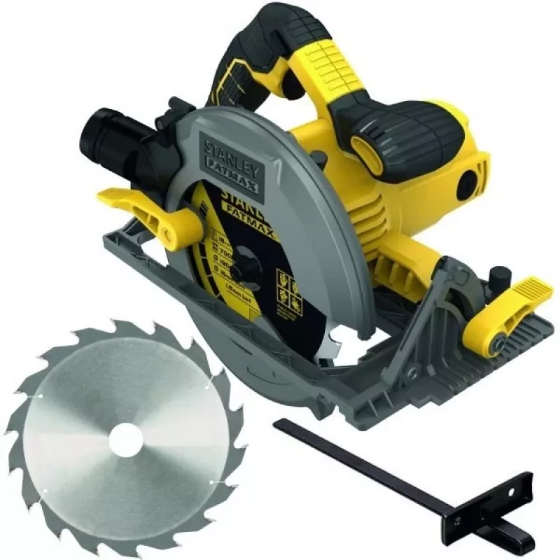 Diskinis pjūklas STANLEY FME301 1650W 190mm diskas, 5500 RPM, 66 mm pjovimo gylis