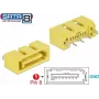 DeLOCK 89886 Laido Jungtis SATA Geltona (89886)