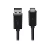 USB kabelis Belkin USB-A – USB-C 0,9 m F2CU029BT1M-BLK