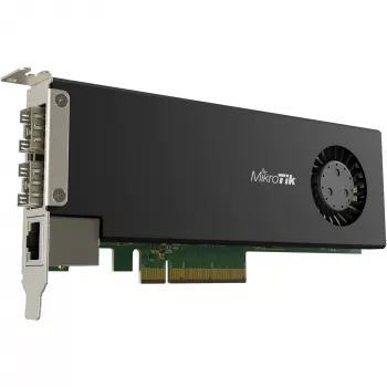 Tinklo maršrutizatoriaus priedo plokštė PCIE/CCR2004-1G-2XS-PCIE Mikrotik