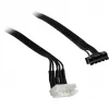 INTER-TECH Argus RGB ventiliatorių rinkinys RS-06 120mm 3 vnt. baltas ARGB su valdikliu