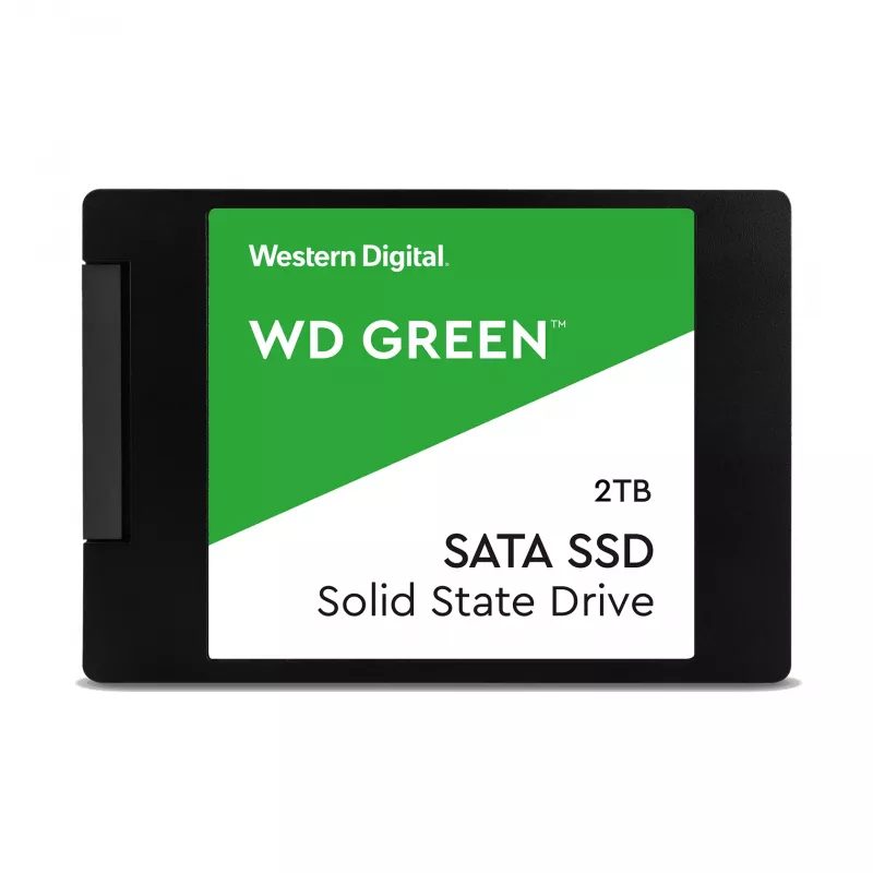 WD WDS200T2G0A saugojimo diskas, žalias