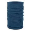 Buff Merino vidutinio storio daugiafunkcis kaklo movos šalikas Mėlyna