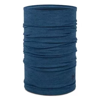 Buff Merino vidutinio storio daugiafunkcis kaklo movos šalikas Mėlyna