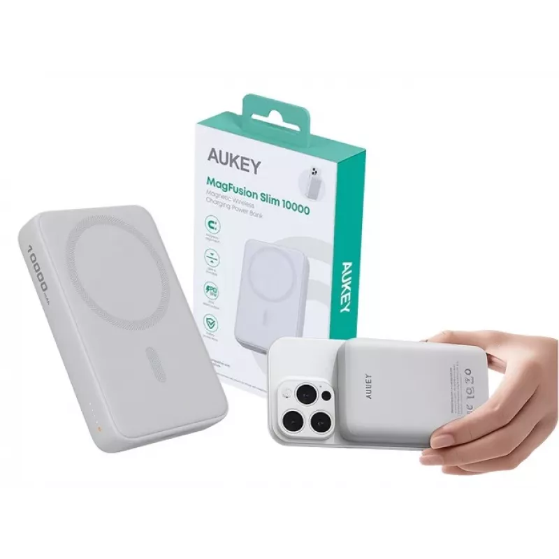 Nešiojama išorinė baterija PB-MS04 balta 10000mAh