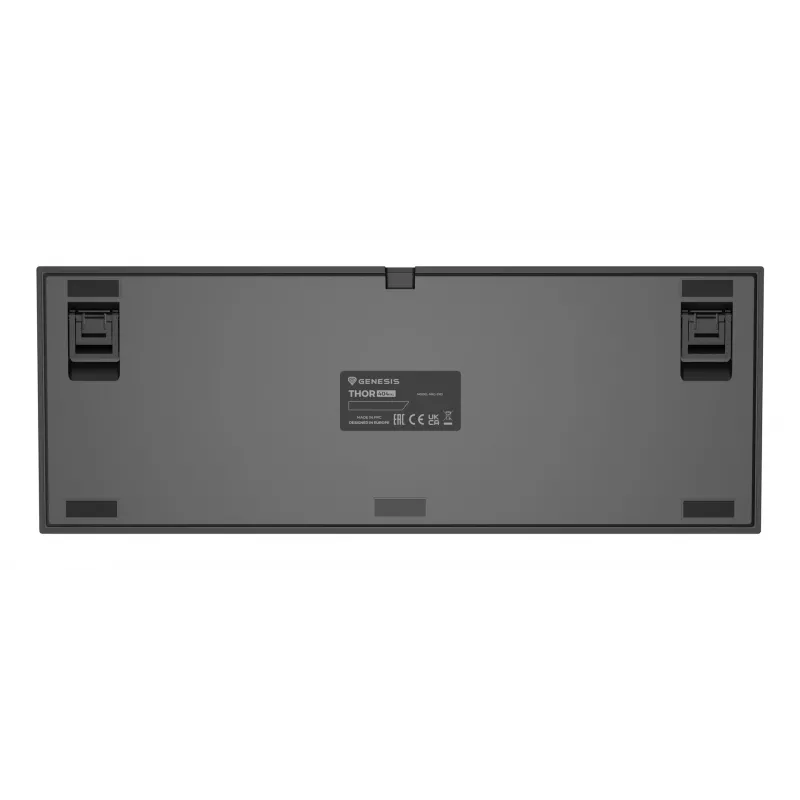 GENESIS Thor 404 TKL klaviatūra, skirta žaidimams, USB, QWERTZ, vokiška, juoda