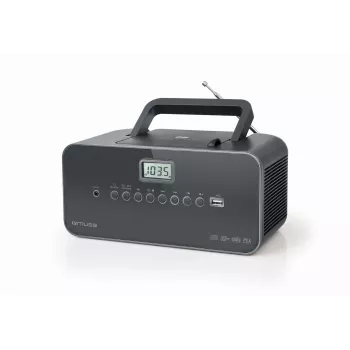 Muse M-28 DG CD grotuvas Nešiojamasis CD grotuvas Juodas