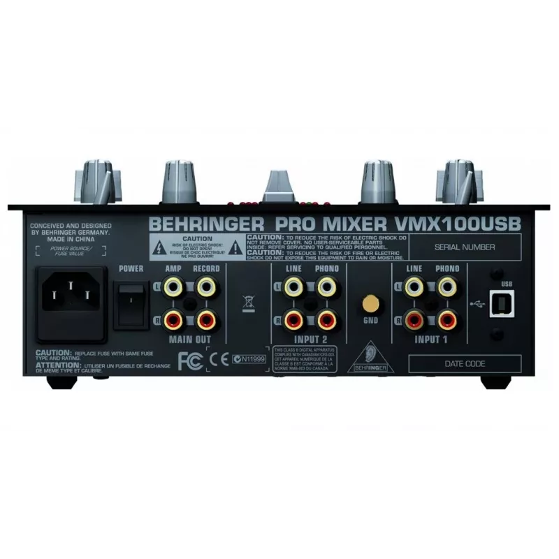 Behringer VMX100USB DJ mikseris
