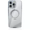 StyleShell SHOCKFlex su stovo funkcija, permatomas telefono dėklas, iPhone 16 Pro Max, suderinamas su MagSafe