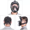 Nardymo kaukė Free Breath M2068G L/XL — viso veido nardymo kaukė, dydis L/XL, juoda