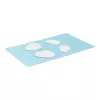 Pelės kojelės Endgame Gear XM1, 99,5% PTFE, baltos — vienas rinkinys