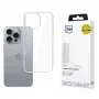 3MK Clear Case mobiliojo telefono dėklas Apple iPhone 16 Pro permatomas 6,3 colio
