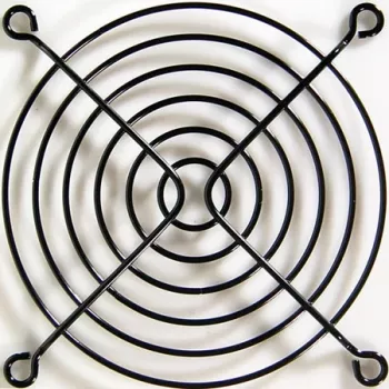 Ventiliatoriaus grotelės Ohne hersteller FGR-92B — metalinės 92 mm apsauginės grotelės aušinimo ventiliatoriams