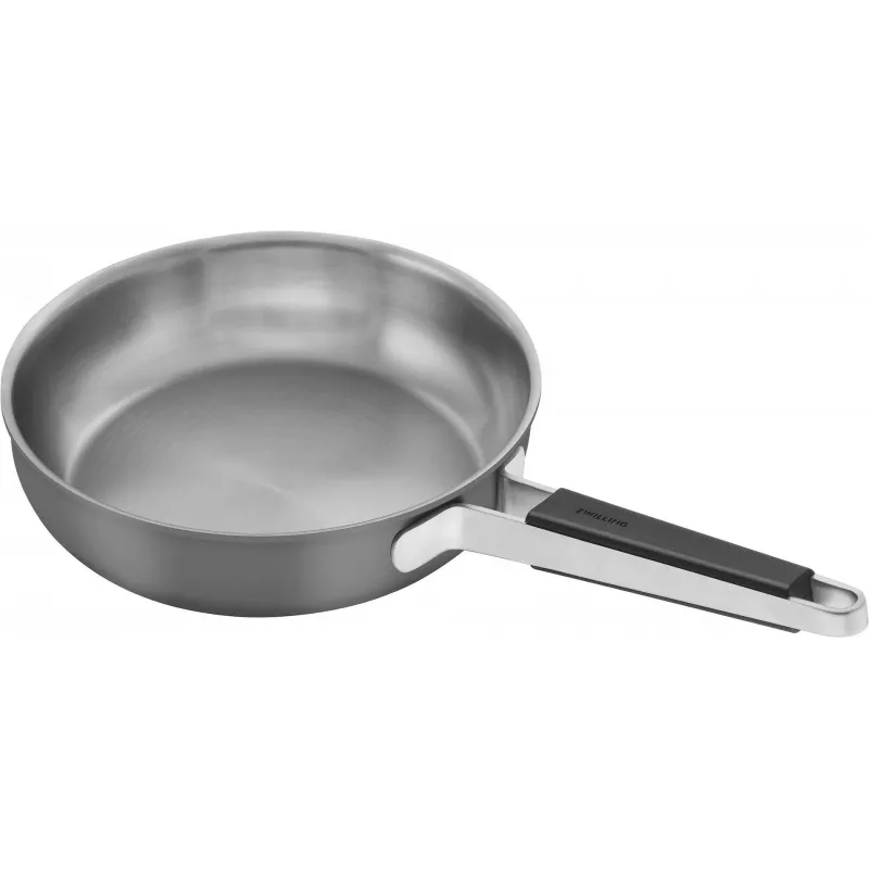 ZWILLING indukcinė keptuvė PURE 24 cm, sekli, pilka