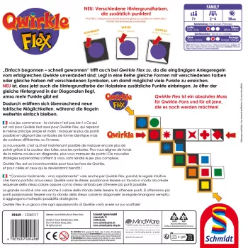 Qwirkle Flex, Stalo žaidimas