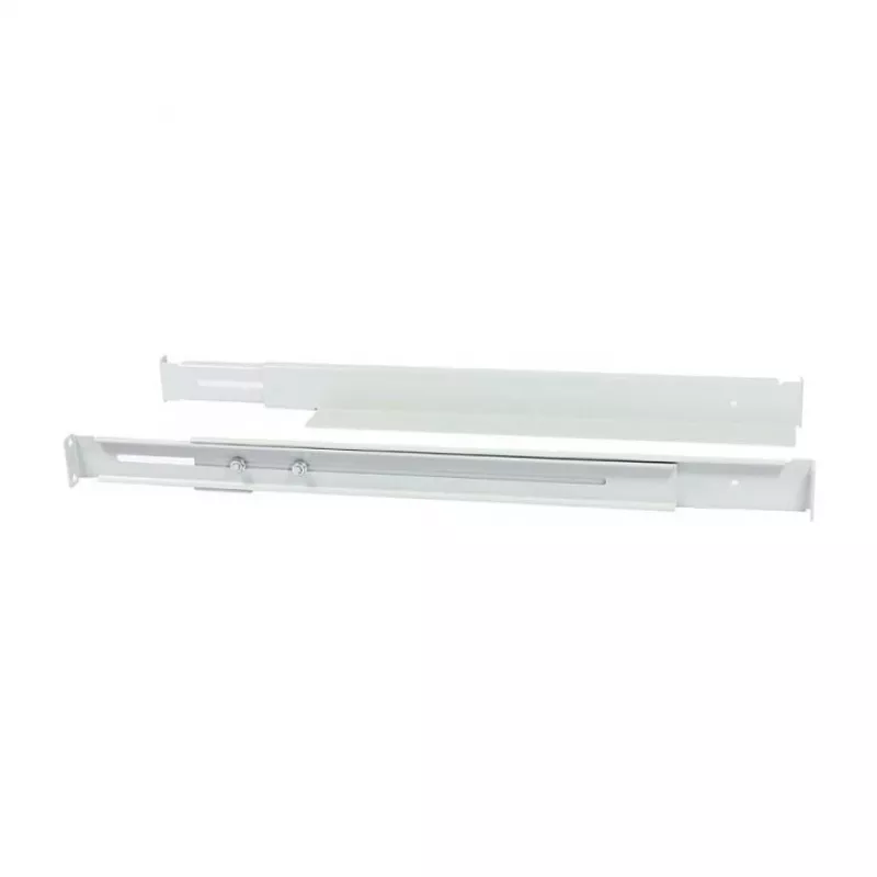 Montavimo L formos bėgelio laikiklis ALLNET reguliuojamo ilgio 502–849 mm šviesiai pilkas, pora