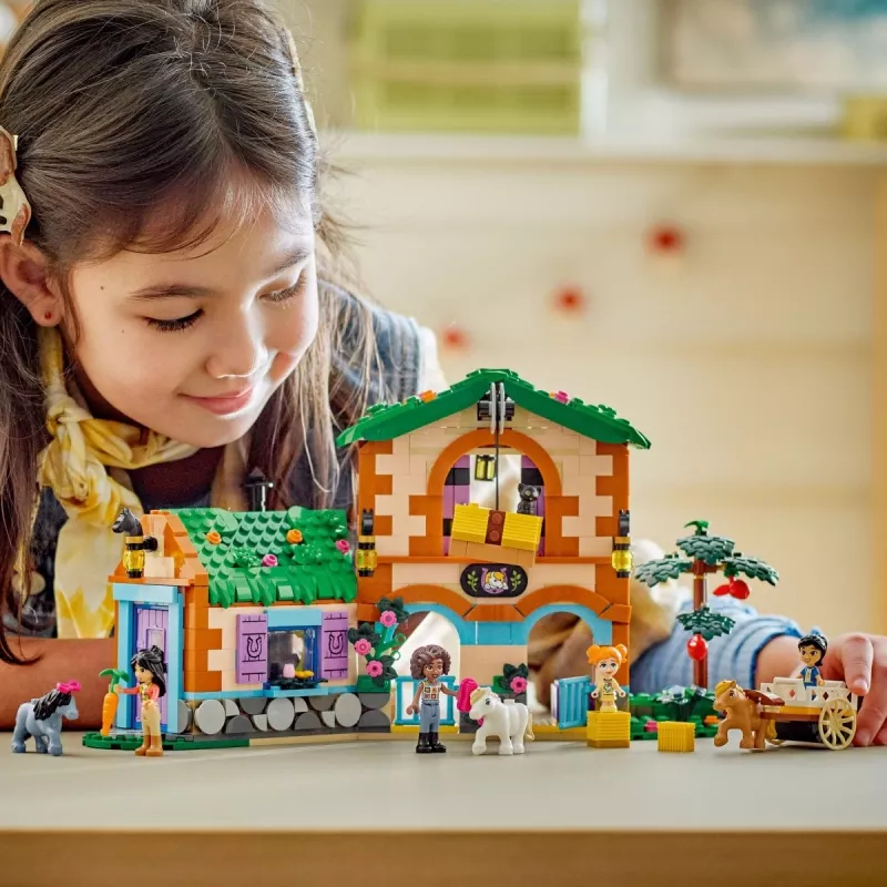 Konstrukcinis žaislas LEGO Friends Muzikos parduotuvės ir buto rinkinys 42653 – modulinis žaidimų rinkinys (LEGO prekės ženklas)