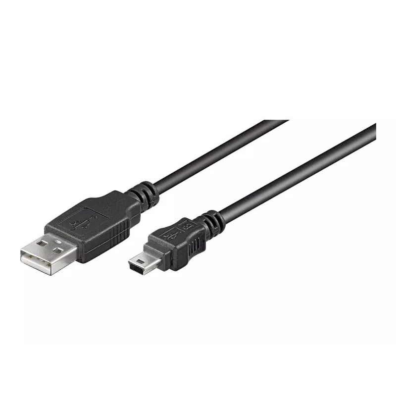 Goobay | USB 2.0 Hi-Speed laidas | 50768 | USB-A į mini-USB USB 2.0 vyriškas (A tipas) | USB 2.0 mini vyriškas (B tipas, 5 kontaktų)