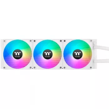 Viskas viename skysčio aušintuvas Thermaltake TH360 V2 Ultra EX ARGB 12 cm baltas