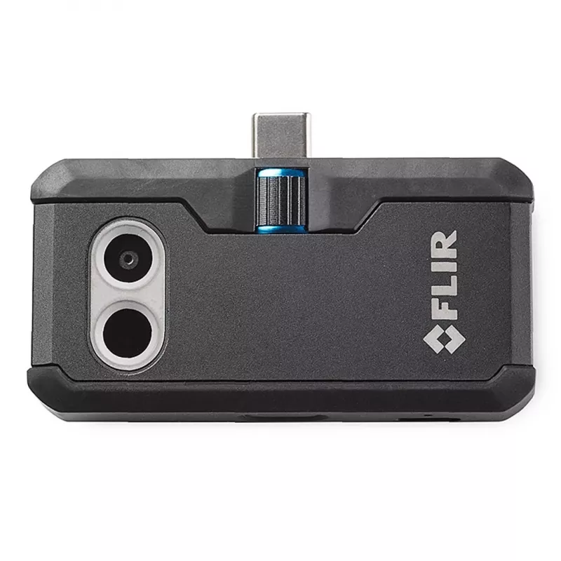 Termovizinė kamera FLIR ONE Pro Android USB-C — FLIR, modelis FP3AC, 8,7 Hz, NETD 150 mK, 8–14 µm, fiksuotas fokusas, USB-C