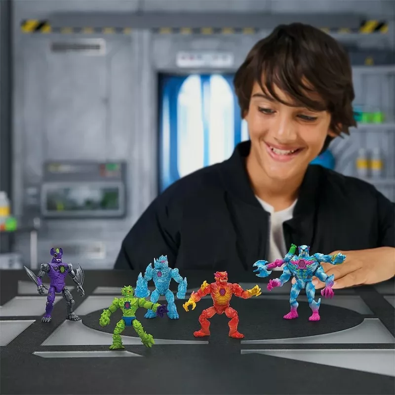 Cobi Figurines Mr Beast Lab Hybrids Megapack kolekcionuojamų mini figūrėlių rinkinys MO-24910