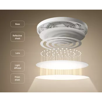 Išmanioji Xiaomi lubinė lempa D30 WiFi 30W