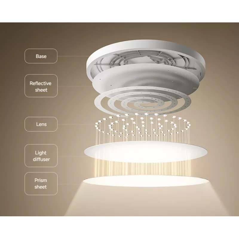 Išmanioji Xiaomi lubinė lempa D30 WiFi 30W