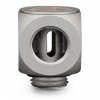 Thermal Grizzly DeltaMate Rotary T – vandens aušinimo jungtis, matinis nikelis, 1 vnt. (TG-DM-FIT-0204)