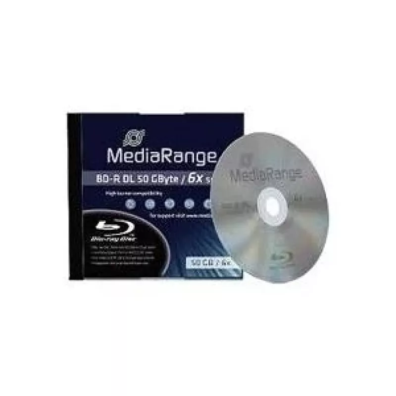 MediaRange - BD-R DL - 50GB 6x - Jewel Case (dėžutė) (MR506)