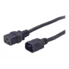 APC C19/C14 2m juodas C14 sujungiklis C19 sujungiklis
