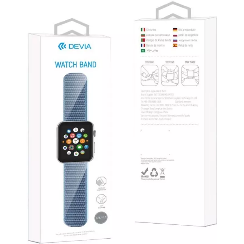 Devia Deluxe Series Sport3 dirželis (40 mm) Apple Watch nektarino spalvos
