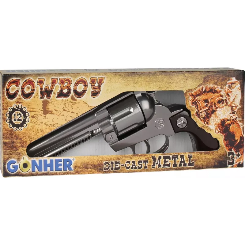 Gonher 121/0 Metal cowboy revolver