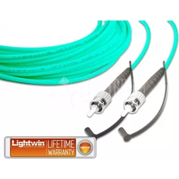 Lightwin High Quality Simplex LWL komutacinis kabelis, MM OM3, ST - ST LWL komutacinis kabelis (LSP-50 ST-ST 2.0 OM3)